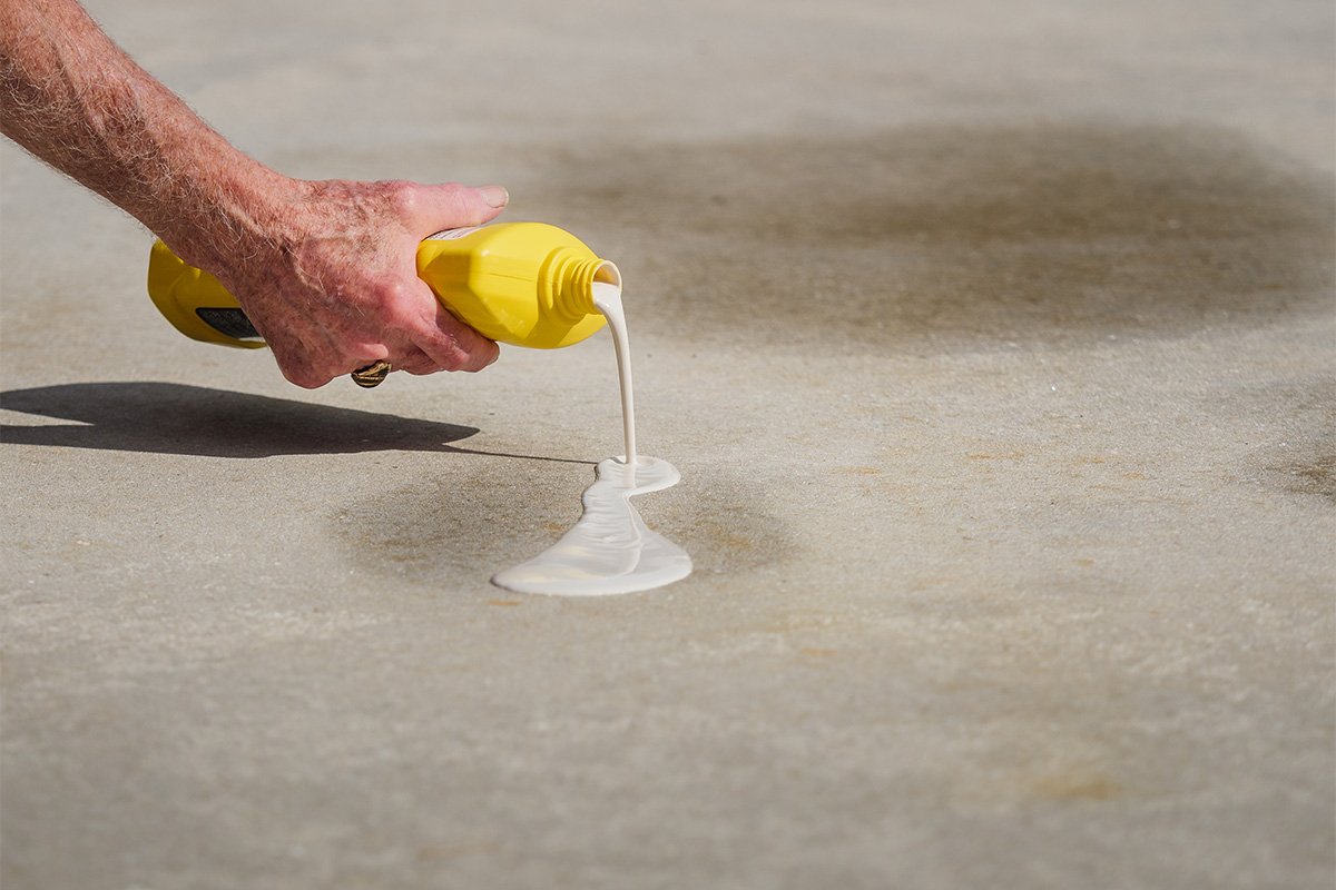How to Remove Stains from Concrete - A-Core Concrete